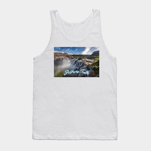 Shoshone Falls Idaho Tank Top by Gestalt Imagery